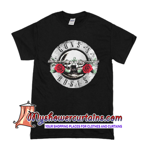 Gun N Roses Logo T Shirt – myshowercurtains
