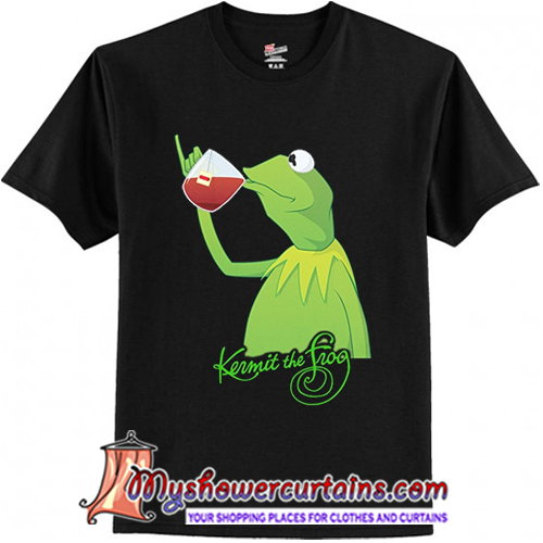 kermit sipping tea shirt