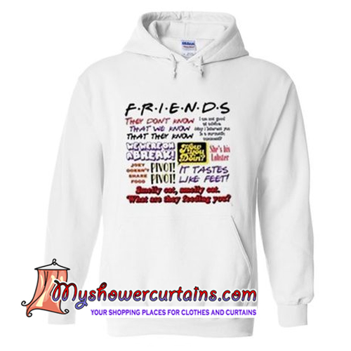 friends tv hoodie