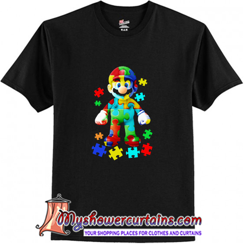 mario autism shirt