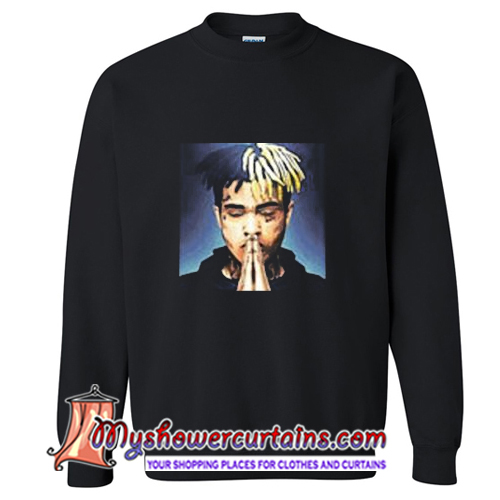 Xxxtentacion Praying Sad Sweatshirt At Myshowercurtains