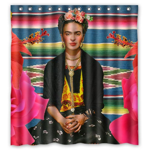 Great Wave frida kahlo Custom Shower Curtain At – myshowercurtains