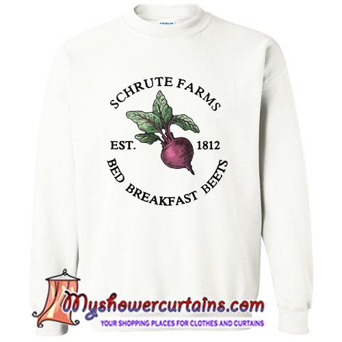 schrute farms crewneck