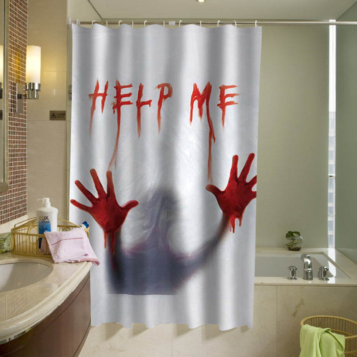 Decoration Shower Curtain, Psycho Shower Curtain