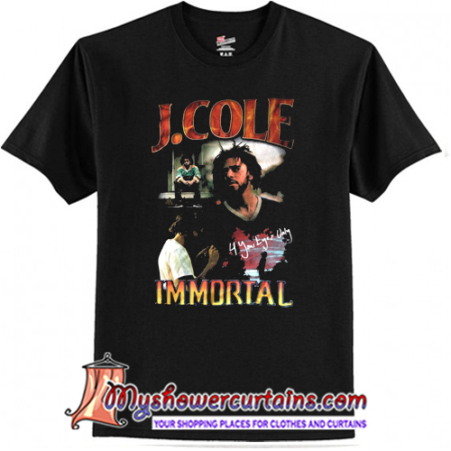 j cole immortal t shirt