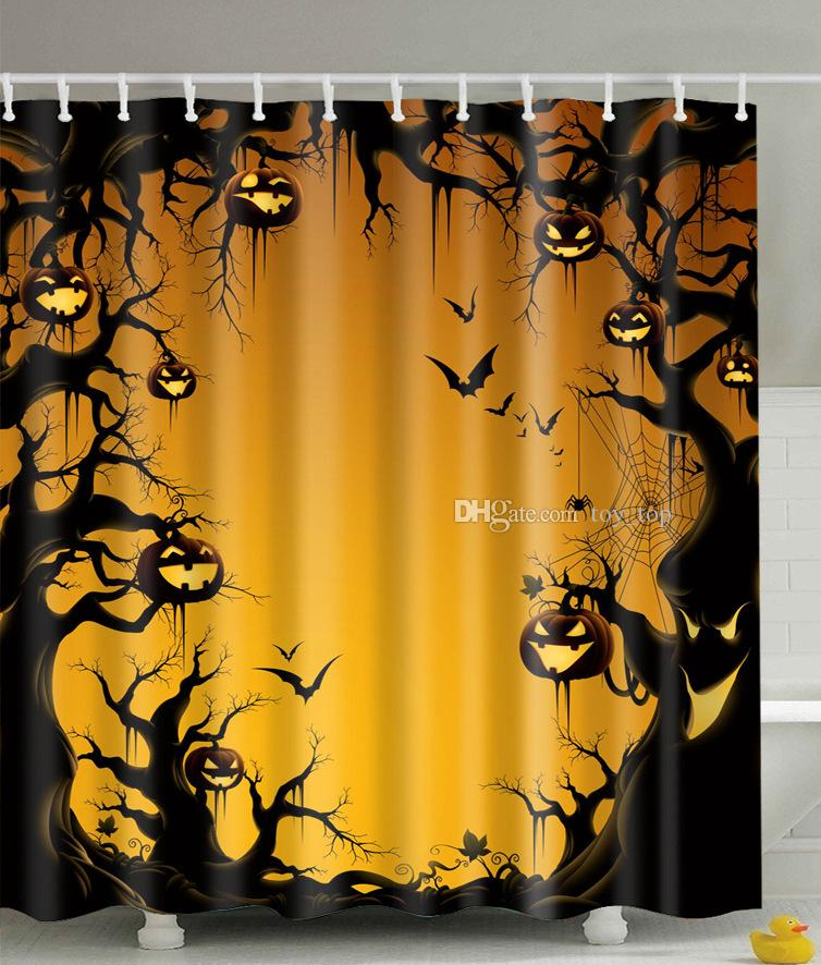 halloween shower curtain bed bath and beyond