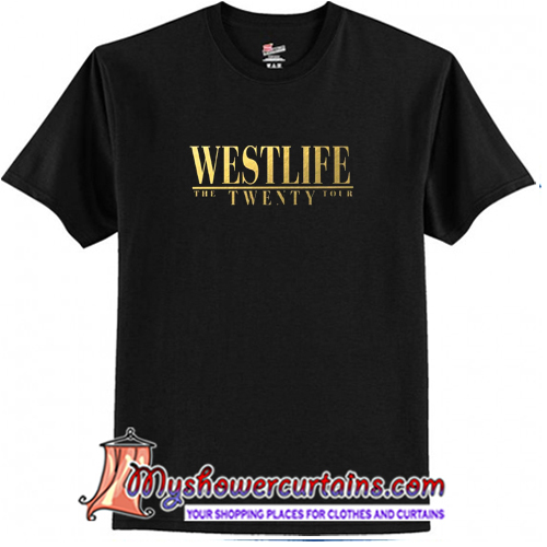 westlife tour t shirt