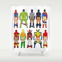 Cartoon Shower Curtains (AT)