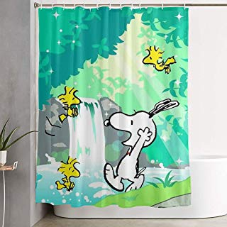 Snoopy Shower Curtain At, Snoopy Shower Curtain Hooks
