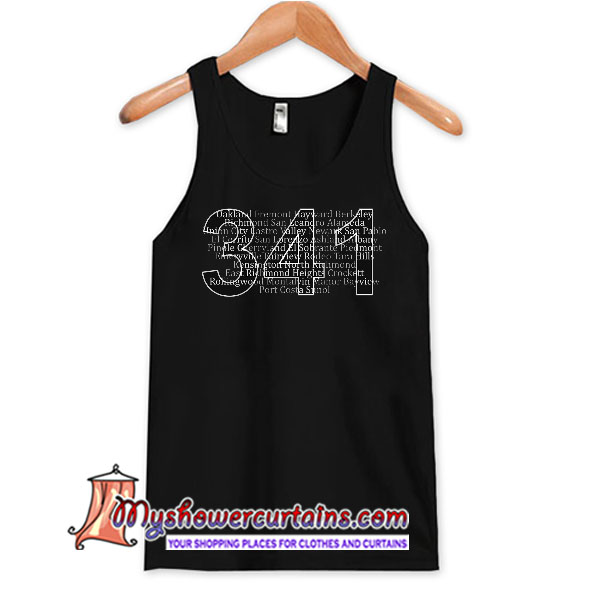 Area Code 341 Racerback Tank Top SN Myshowercurtains area-code-341-racerback-tank-top-sn-myshowercurtains
