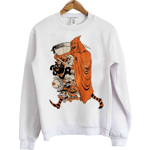 saint halloween sweatshirt