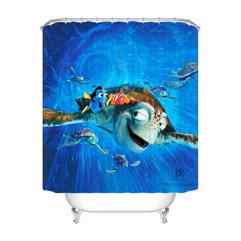 Bathroom Product Print Cute Cartoon Finding Nemo Pictures Shower